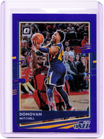 2020-21 Panini Donruss Optic - Purple Prizm #30 Donovan Mitchell