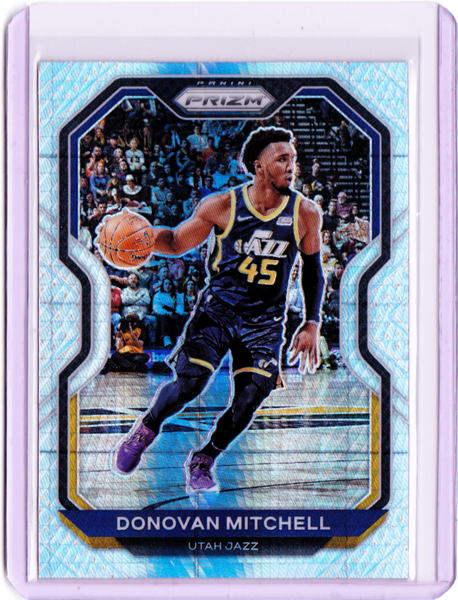 2020-21 Panini Prizm - Hyper Prizm #67 Donovan Mitchell