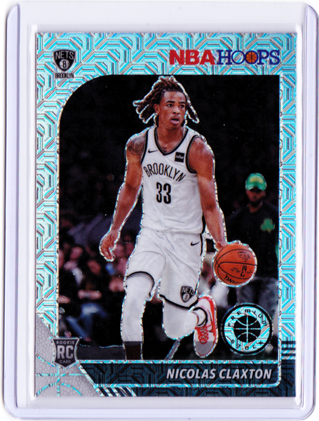 2019-20 Panini NBA Hoops Premium Stock - Silver Mojo Prizm #241 Nicolas Claxton