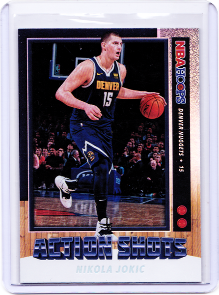2019-20 Panini NBA Hoops - Action Shots #12 Nikola Jokic