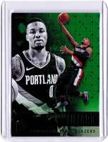 2017-18 Panini Essentials - Green #7 Damian Lillard