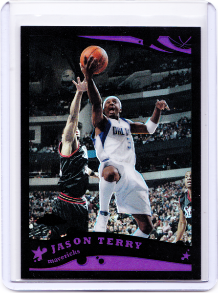 2005-06 Topps Chrome -  Black Refractor #22 Jason Terry /399