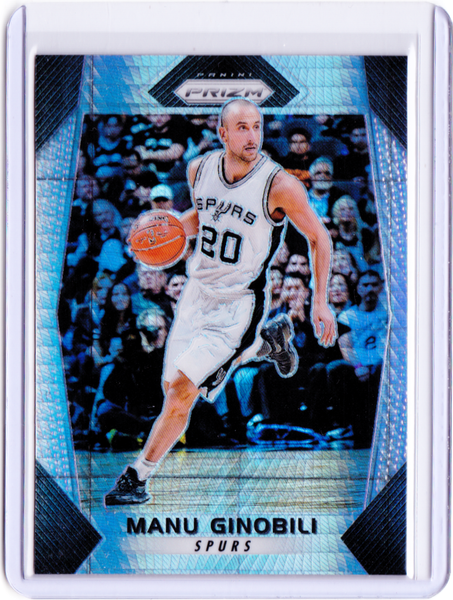 2017-18 Panini Prizm - Hyper Prizms #297 Manu Ginobili