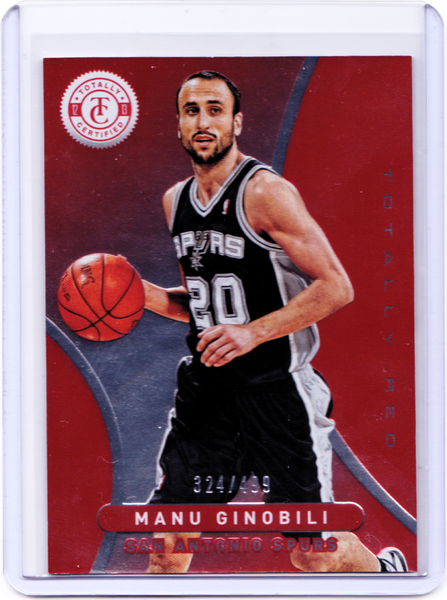 2012-13 Totally Certified - Totally Red #80 Manu Ginobili /499