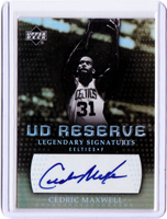 2006-07 UD Reserve - Legendary Signatures #LRA-CM Cedric Maxwell