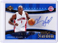 2005-06 Upper Deck Trilogy - Signs of Stardom #SS-CH Chauncey Billups