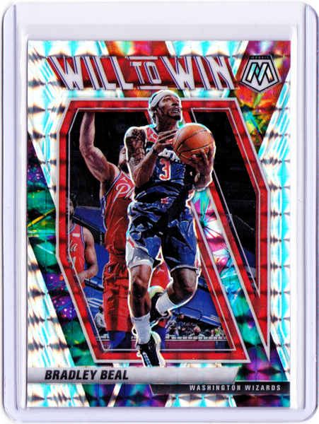 2020-21 Panini Mosaic - Will to Win - Mosaic Prizm #5 Bradley Beal