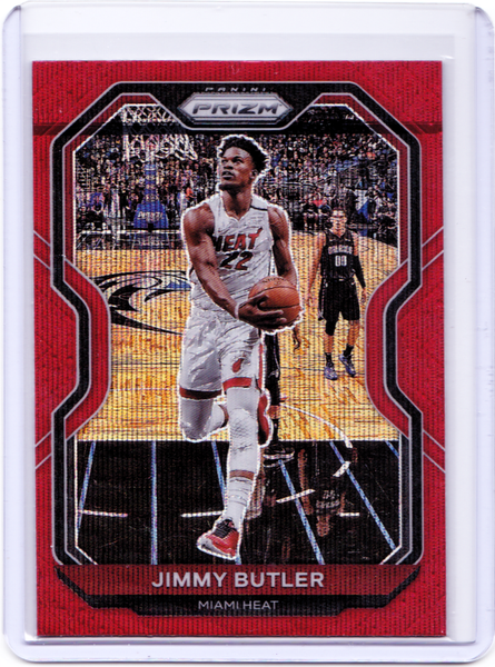 2020-21 Panini Prizm - Ruby Wave Prizm #137 Jimmy Butler