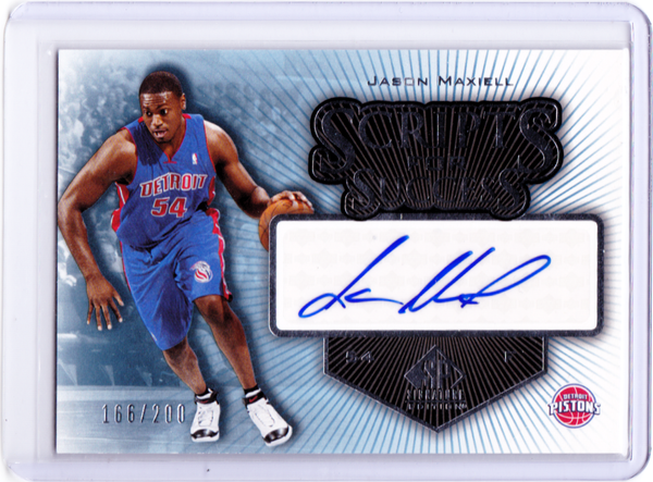 2005-06 SP Signature Edition - Scripts for Success #SS-JM  Jason Maxiell /200