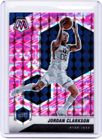 2020-21 Panini Mosaic - Mosaic Camo Pink Prizm #2 Jordan Clarkson