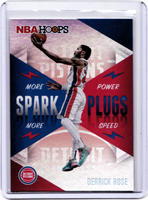 2020-21 Panini NBA Hoops - Spark Plugs #10 Derrick Rose