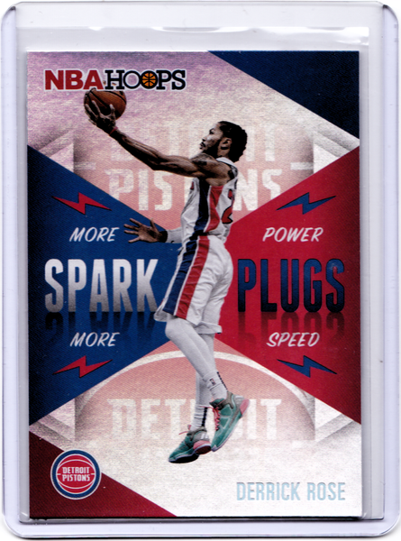 2020-21 Panini NBA Hoops - Spark Plugs #10 Derrick Rose