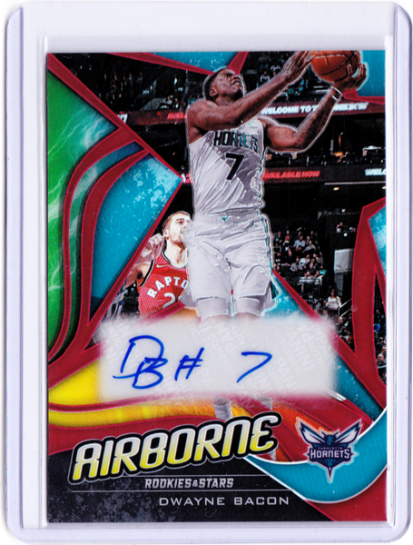 2019-20 Panini Chronicles - Airborne Signatures - Red #AB-DBA Dwayne Bacon