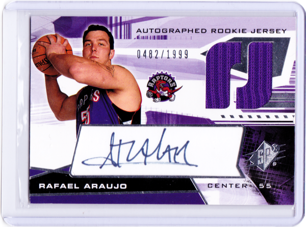 2004-05 SPx #131 Rafael Araujo /1999