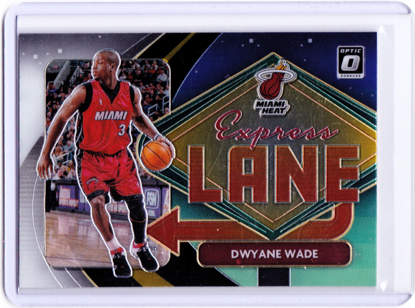 2020-21 Panini Donruss Optic - Express Lane #19 Dwyane Wade