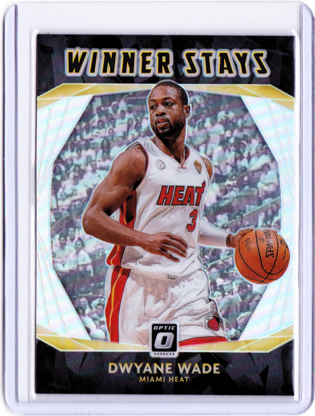 2020-21 Panini Donruss Optic - Winner Stays - Holo Prizm #16 - Dwyane Wade