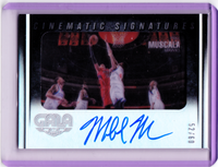 2014-15 Panini Gala - Cinematic Signatures #26 Mike Muscala /60