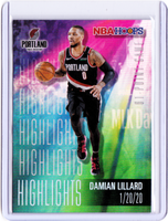 2020-21 Panini NBA Hoops - Highlights #2 Damian Lillard