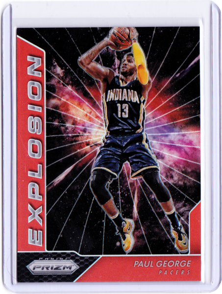 2016-17 Panini Prizm - Explosion - Orange Prizm #3 Paul George /49