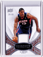 2008-09 Exquisite Collection - Jerseys #52 Al Horford /35