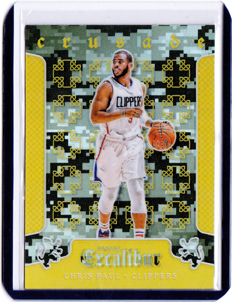 2015-16 Panini Excalibur - Crusade - Camo #82 Chris Paul