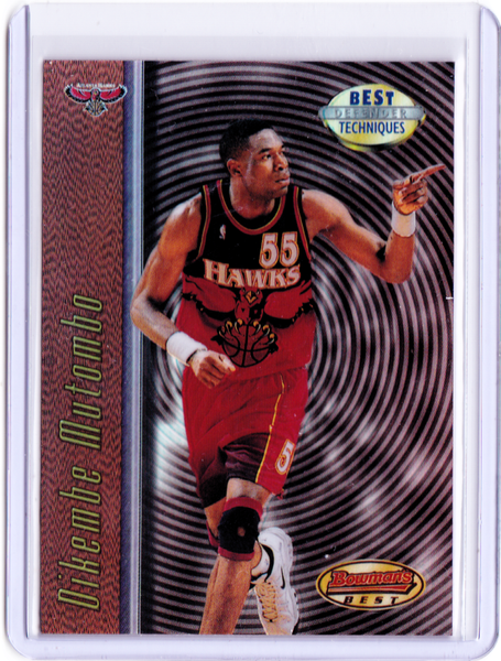 1997-98 Bowman's Best - Best Techniques - Refractor #T1 Dikembe Mutombo