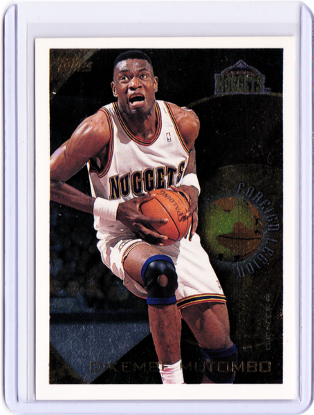 1995-96 Topps - Foreign Legion #FL3 Dikembe Mutombo