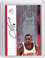 1999-00 SP Authentic - Sign of the Times #JT  Jason Terry