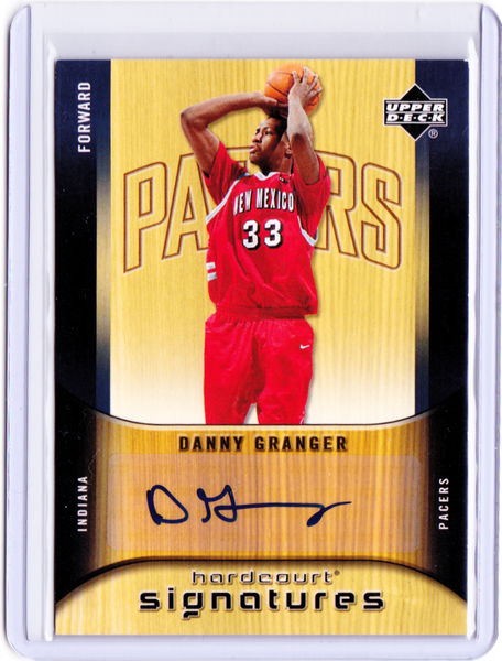 2005-06 Upper Deck Hardcourt - Signatures #HS-GR  Danny Granger