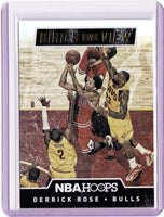 2015-16 Panini NBA Hoops - Bird's Eye View #4 - Derrick Rose