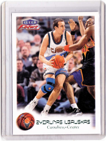 1999-00 Fleer Focus Masterpiece Mania #45 - Zydrunas Ilgauskas /300