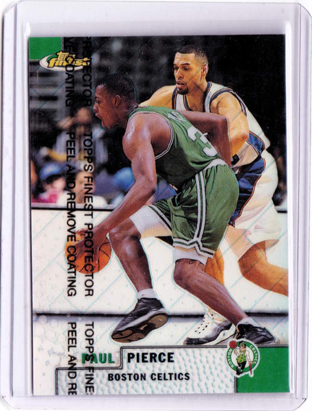 1999-00 Topps Finest Refractor #184 Paul Pierce