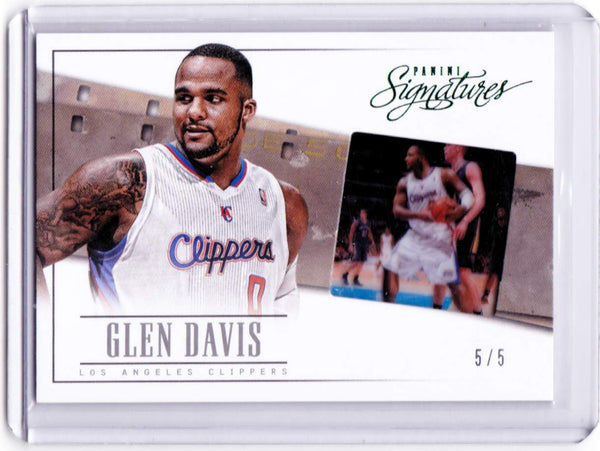 2013-14 Panini Signatures - Film - Green #72 - Glen Davis /5