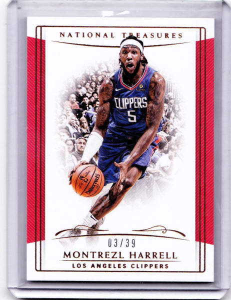 2018-19 Panini National Treasures #86 - Montrezl Harrell /99