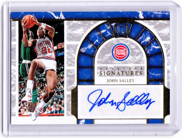 2018-19 Panini Cornerstones - Keystone Signatures #KS-JSL - John Salley /129