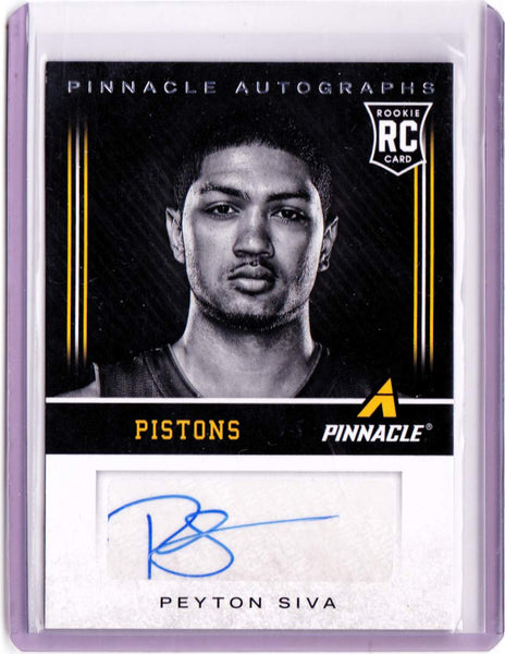 2013-14 Panini Pinnacle - Autographs #157 - Peyton Siva