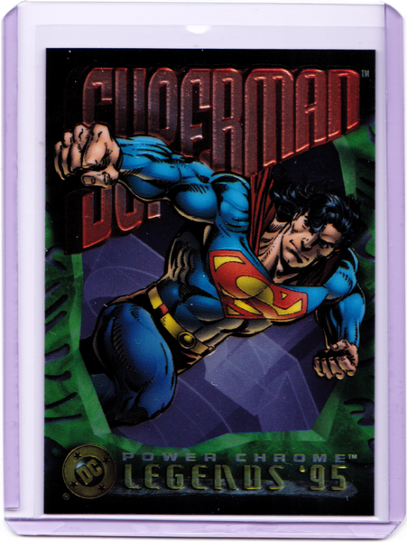 1995 SkyBox DC Legends Power Chrome #SUPE Superman (Prototype)