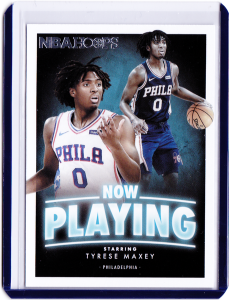 2020-21 Panini NBA Hoops - Now Playing #SS-22 Tyrese Maxey