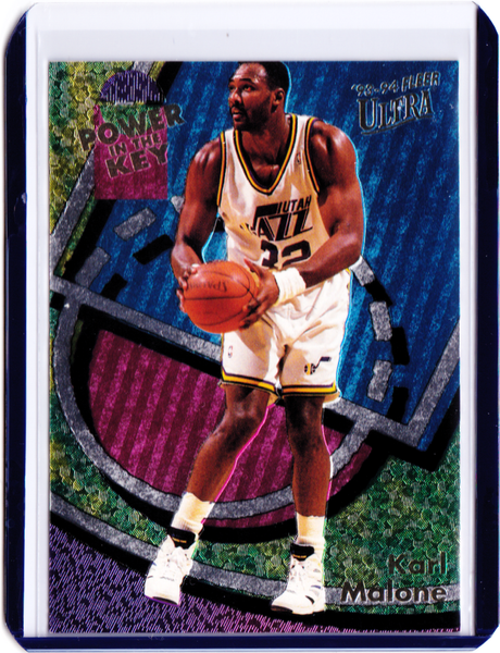 1993-94 Fleer Ultra - Power in the Key #3 Karl Malone