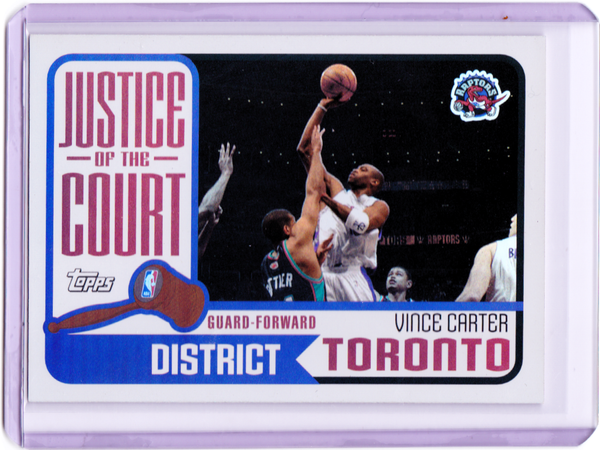 2003-04 Topps - Justice of the Court #JC-13 Vince Carter