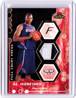 2007-08 Topps Stadium Club - Full Court Press Relics - Gold #FCPR-AH  Al Horford /50