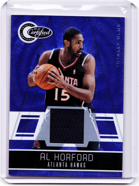 2010-11 Totally Certified - Totally Blue Materials #41 Al Horford /99