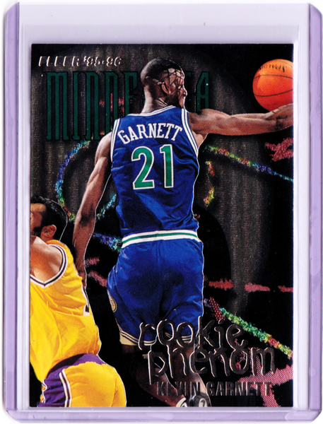 1995-96 Fleer - Rookie Phenom #1 Kevin Garnett