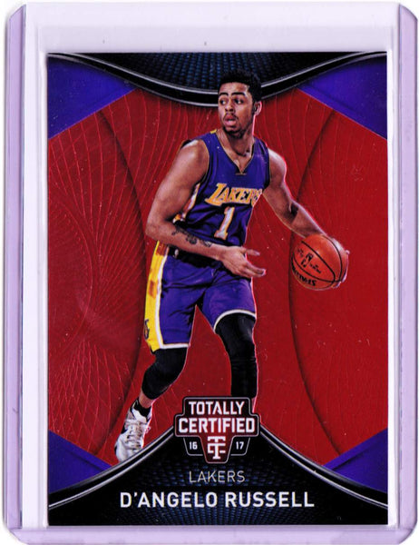 2016-17 Panini Totally Certified -  Red #77 D'Angelo Russell /199