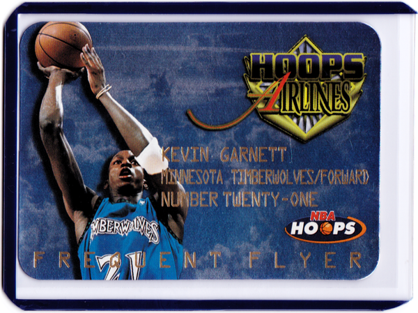 1997-98 NBA Hoops - Frequent Flyer #12 Kevin Garnett