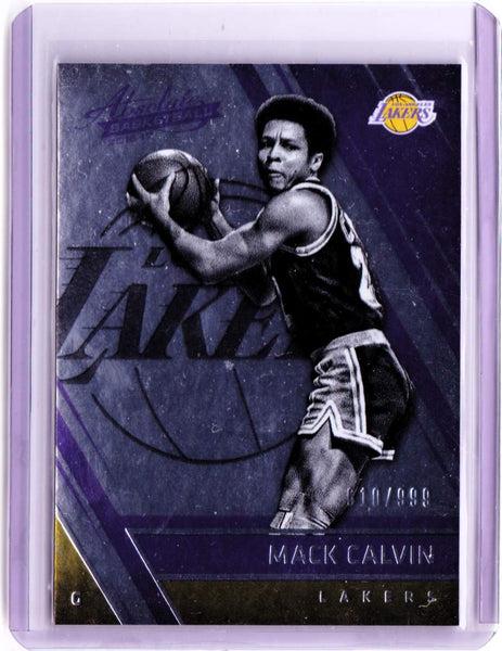 2016-17 Panini Absolute - #131 Retired - Mack Calvin /999