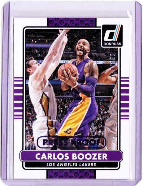 2014-15 Panini Donruss - Press Proof Purple #134 Carlos Boozer /199