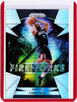 2018-19 Panini Prizm - Fireworks - Hyper Prizm #15 Chris Paul