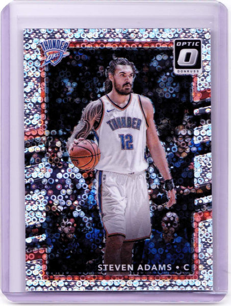 2017-18 Panini Donruss Optic Fast Break Holo Prizm #103 Steven Adams