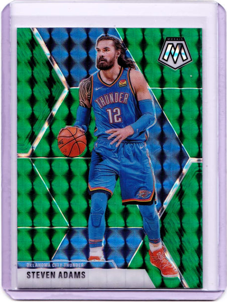 2019-20 Panini Mosaic Green Prizm #173 - Steven Adams